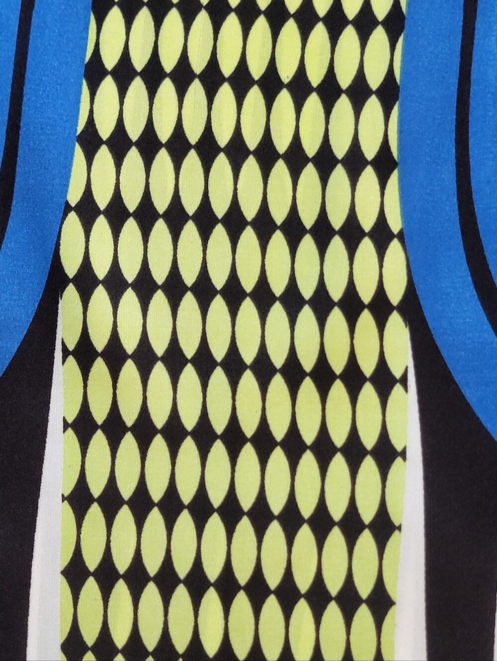 Max Studio Geometric Graphic Chevron Sleeveless Top Blouse - Size L - Picture 4 of 7